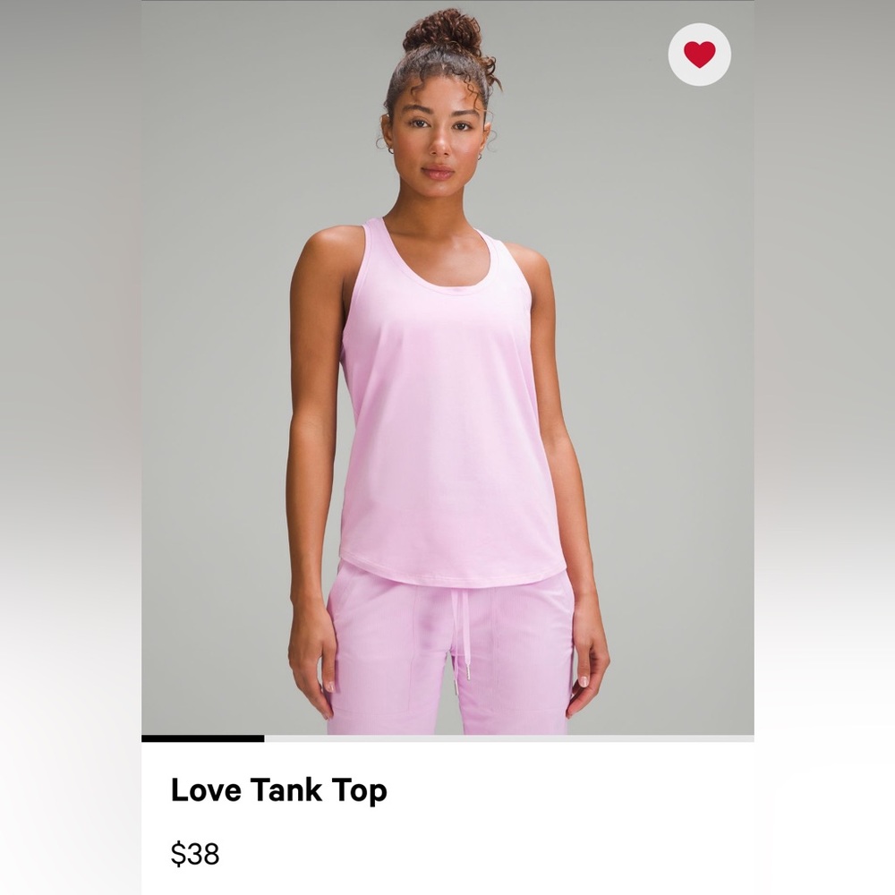 LULULEMON L🩷VE TANK!